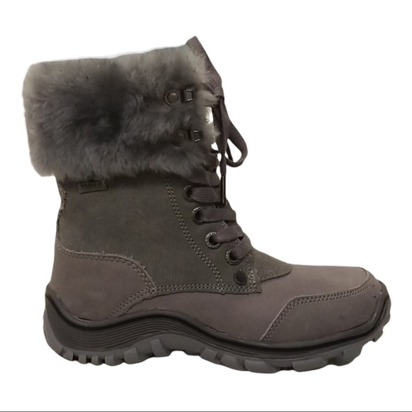Pajar Abbie Genuine Sheepskin Warm Waterproof Winter Boot Size 5 - Picture 2 of 7